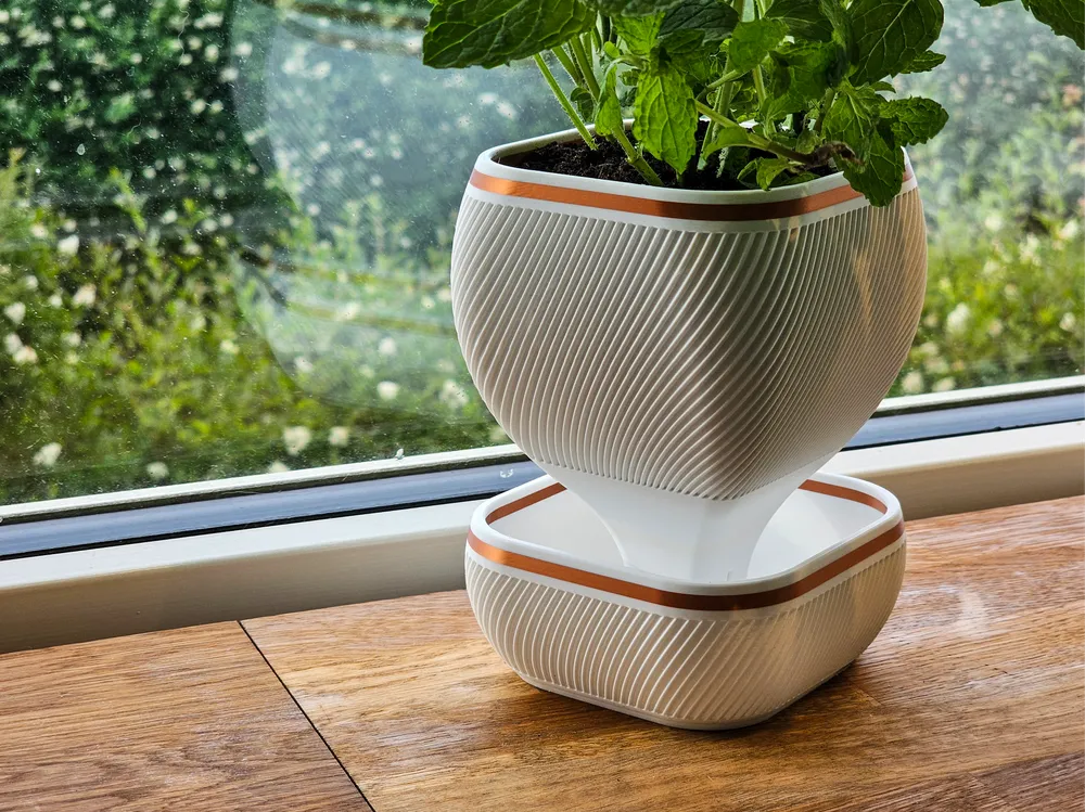 Jardinière auto-arrosante - Moderne et fonctionnelle - Qualité Premium