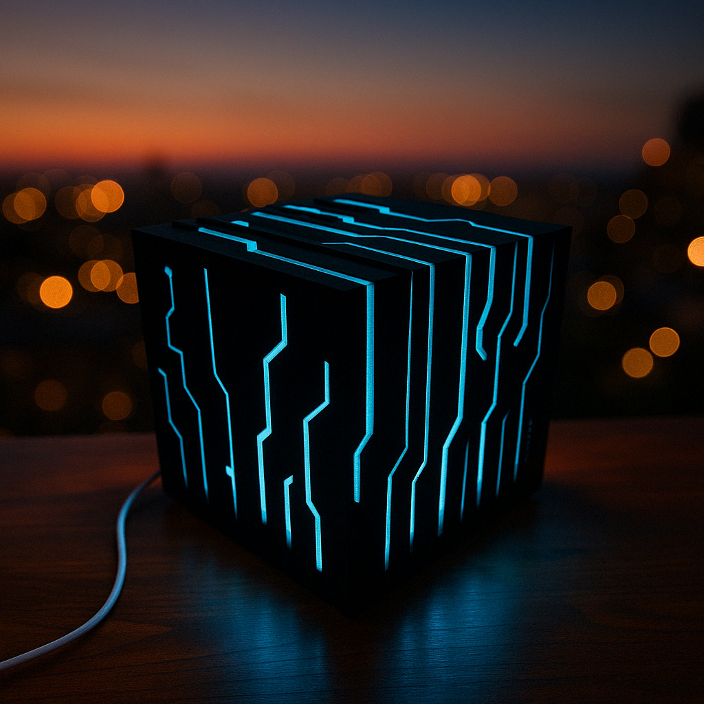 Lampe cube LED - Qualité supérieure