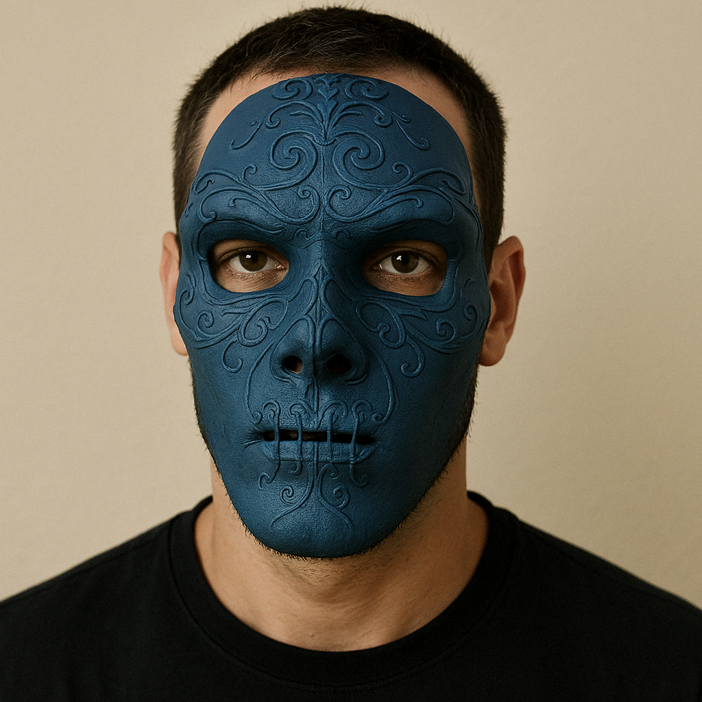 Masque de crâne décoratif - Élégant et mystérieux - Qualité supérieure
