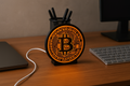 Lampe LED Bitcoin - Eclairage décoratif pour les amateurs de crypto-monnaies - Qualité Premium