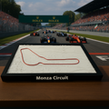 Circuit miniature de F1 : Monza - Qualité supérieure