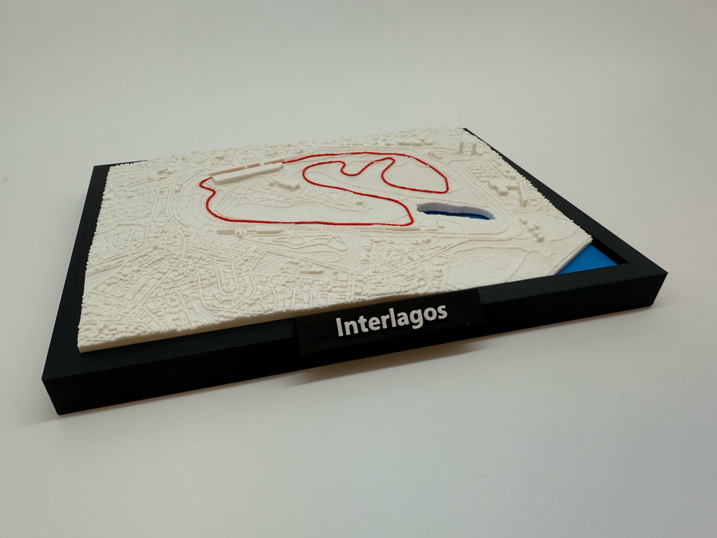 Circuit miniature de F1 : Interlagos -Qualité premium