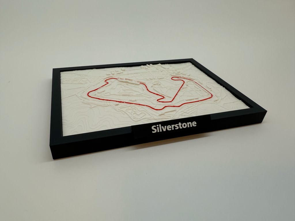 Circuit miniature de F1 : Silverstone - Qualité Premium