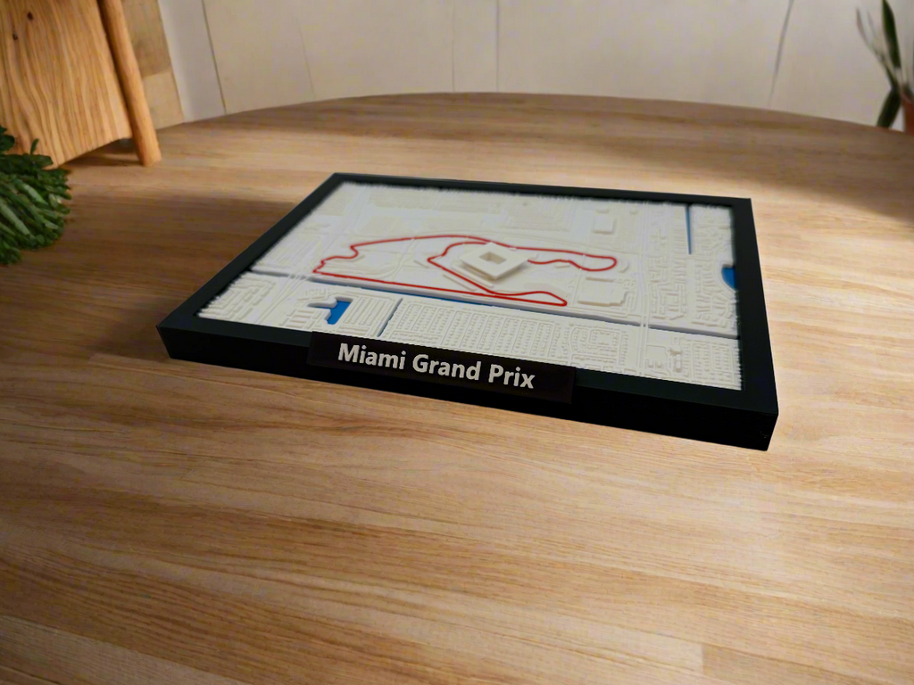 Miniatyr F1 Circuit: Miami - Premium kvalitet