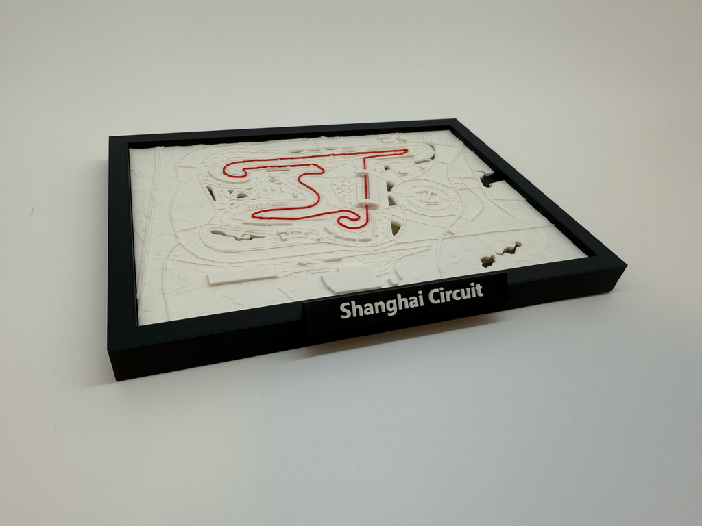 Circuit miniature F1 : Shanghai - Qualité supérieure