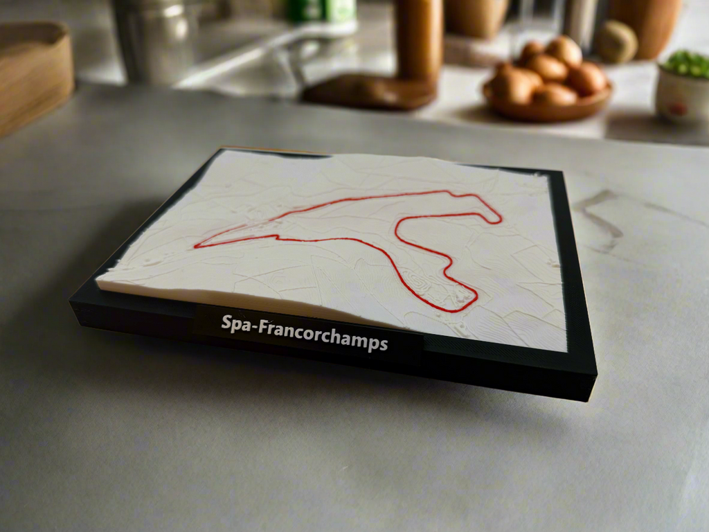 Circuit miniature du Grand Prix de F1 : Spa Francorchamps - Qualité Premium