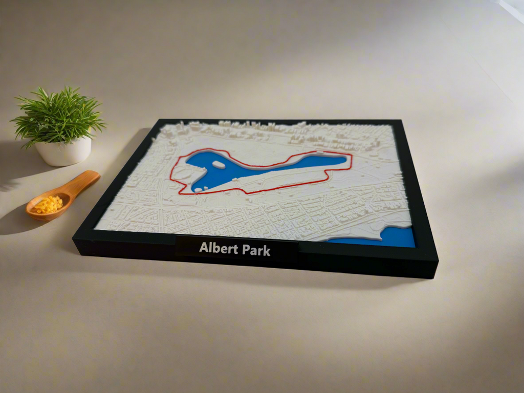 Circuit miniature de F1 : Albert Park - Qualité Premium