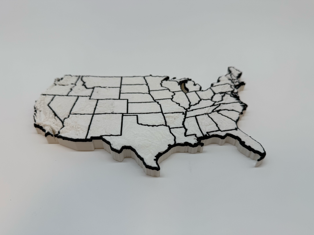 Carte miniature des États-Unis - Qualité supérieure
