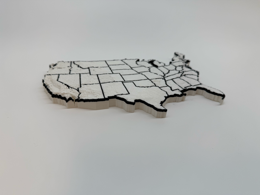 Carte miniature des États-Unis - Qualité supérieure
