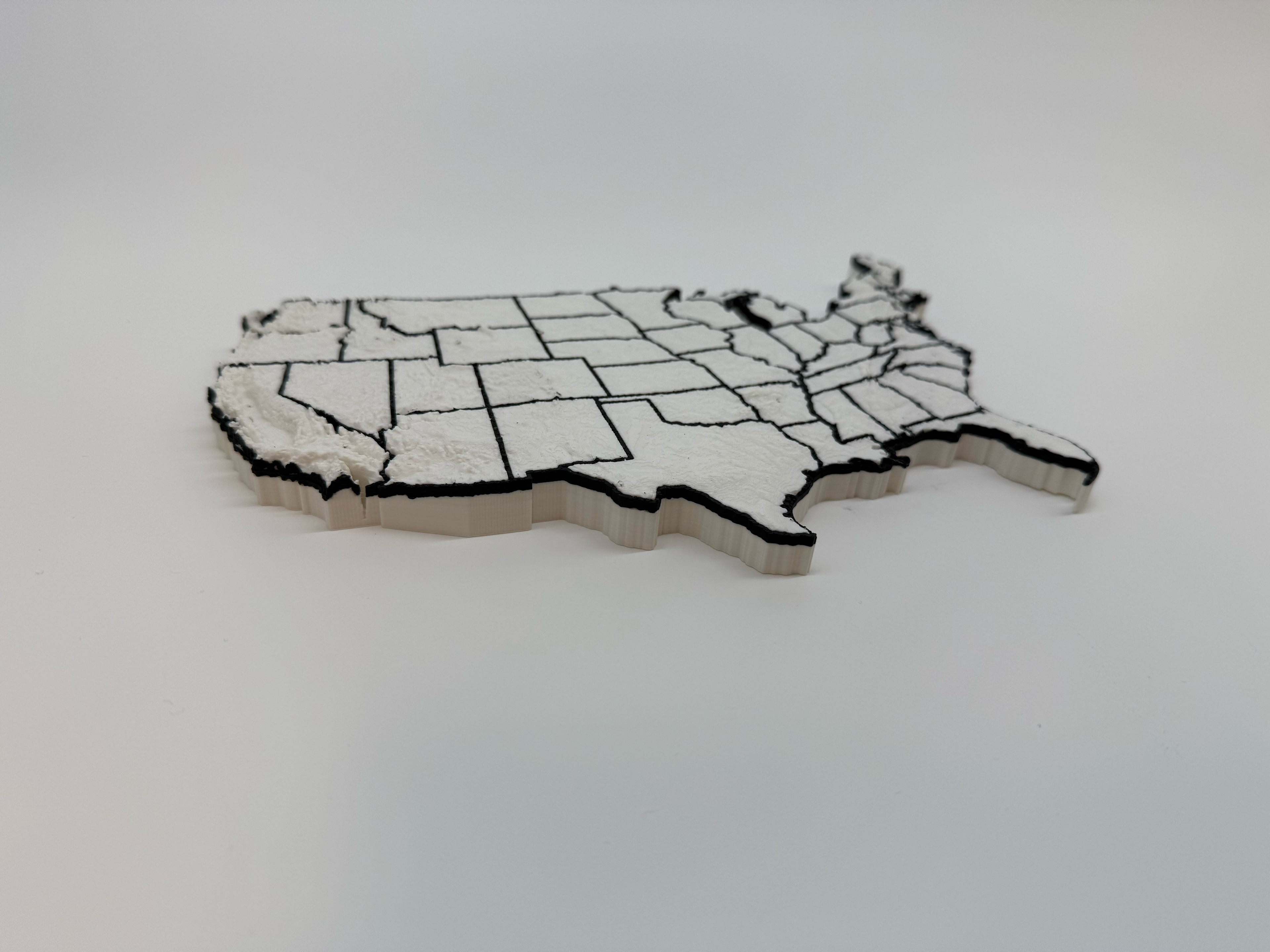 Miniatuur kaart Verenigde Staten - Premium Quality
