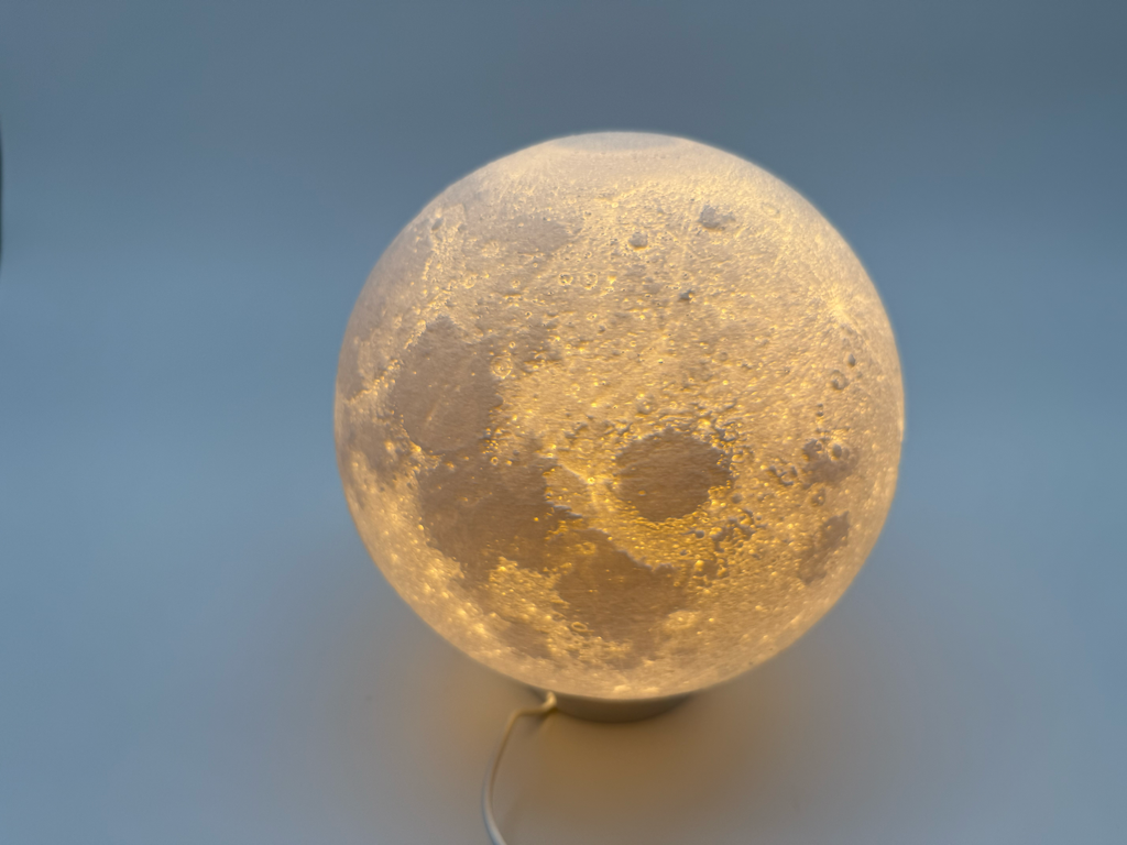 Lampe de lune LED blanche - Qualité supérieure