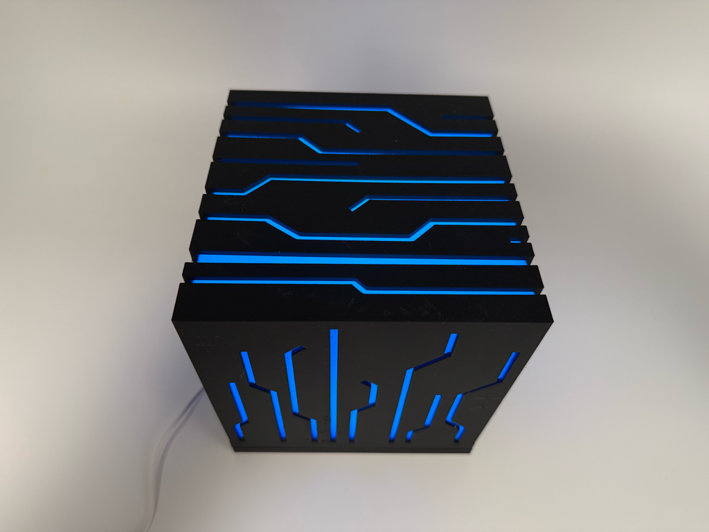 Lampe cube LED - Qualité supérieure