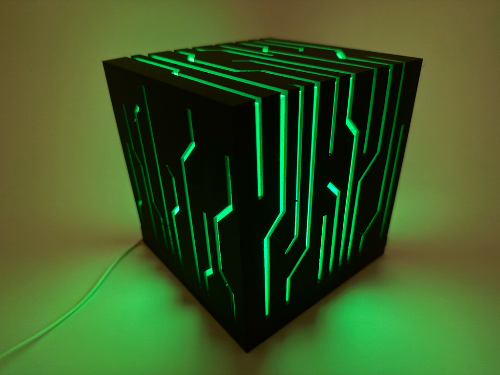 Lampe cube LED - Qualité supérieure