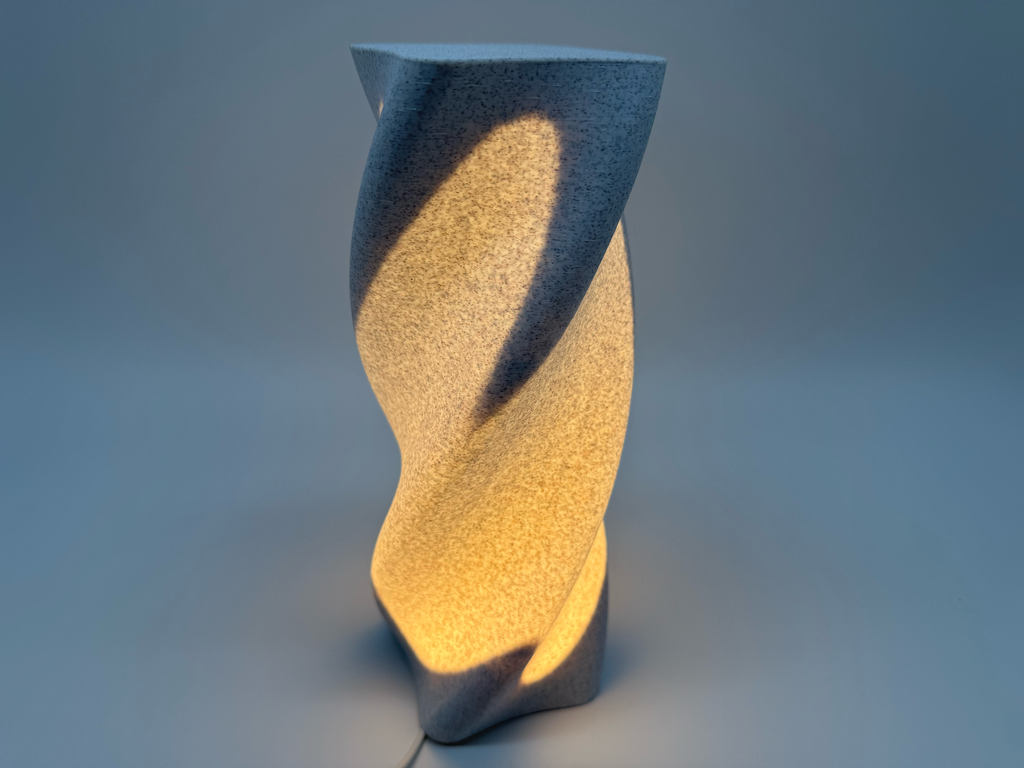 Designlampe LED hvit marmor - Premium kvalitet