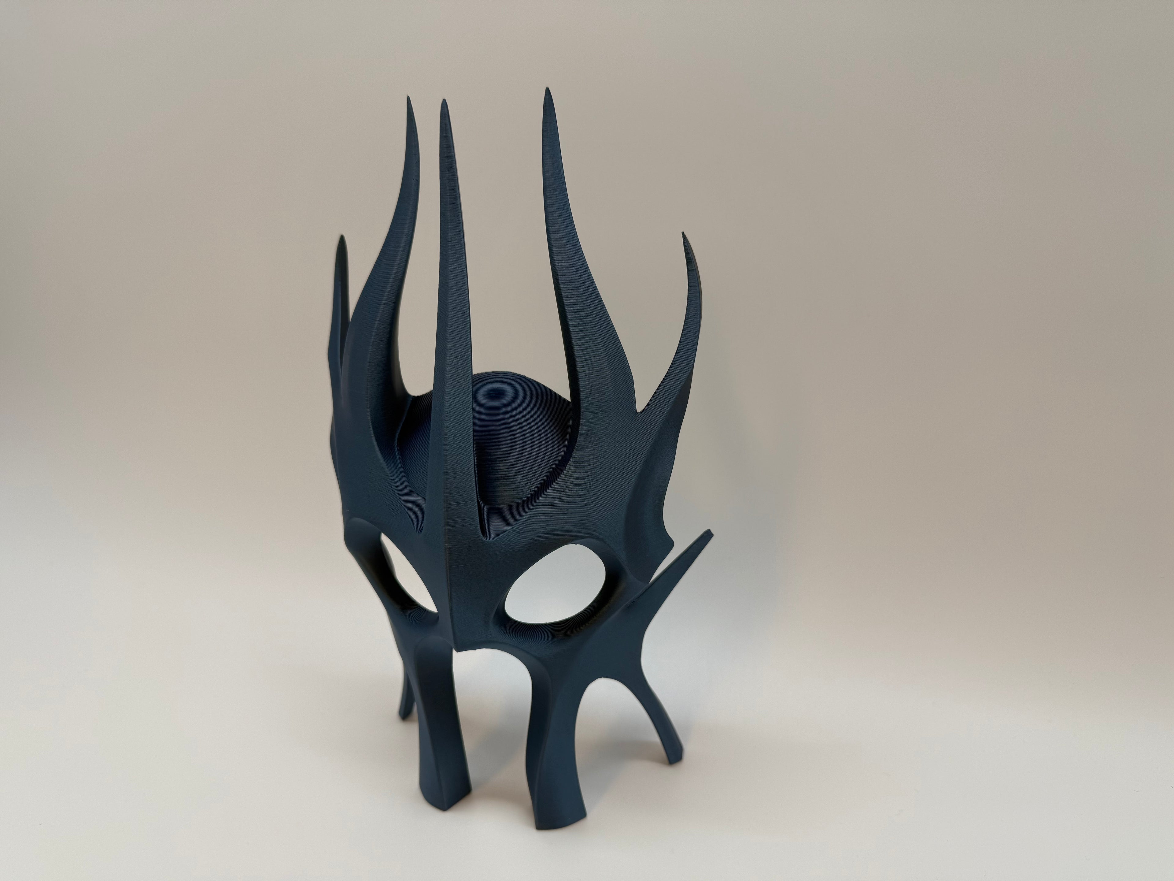 Demonisch Kroonmasker – Mysterieus en Krachtig Design - Premium Quality