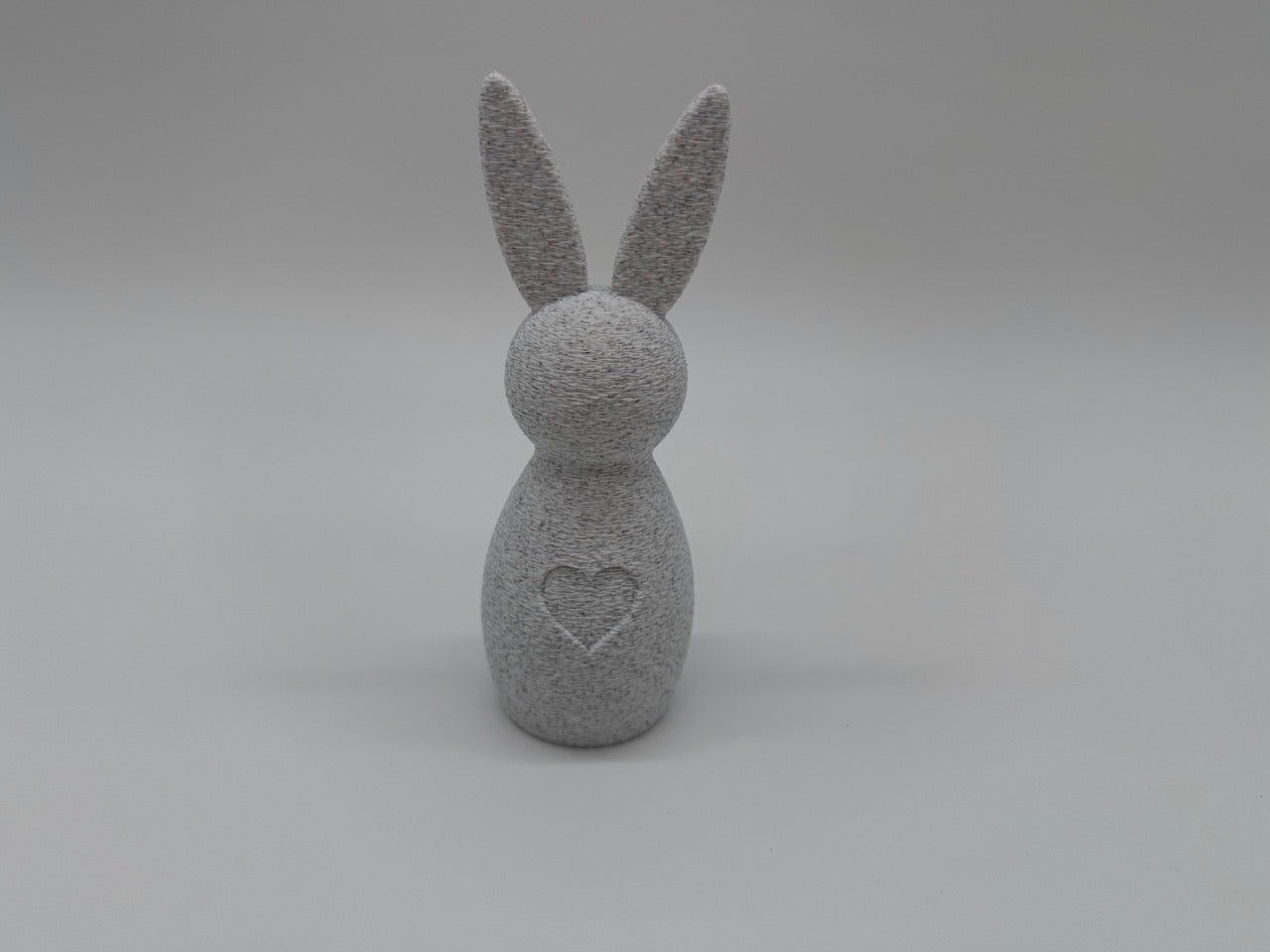 Lapin avec cœur - Design minimaliste et affectueux - Qualité supérieure