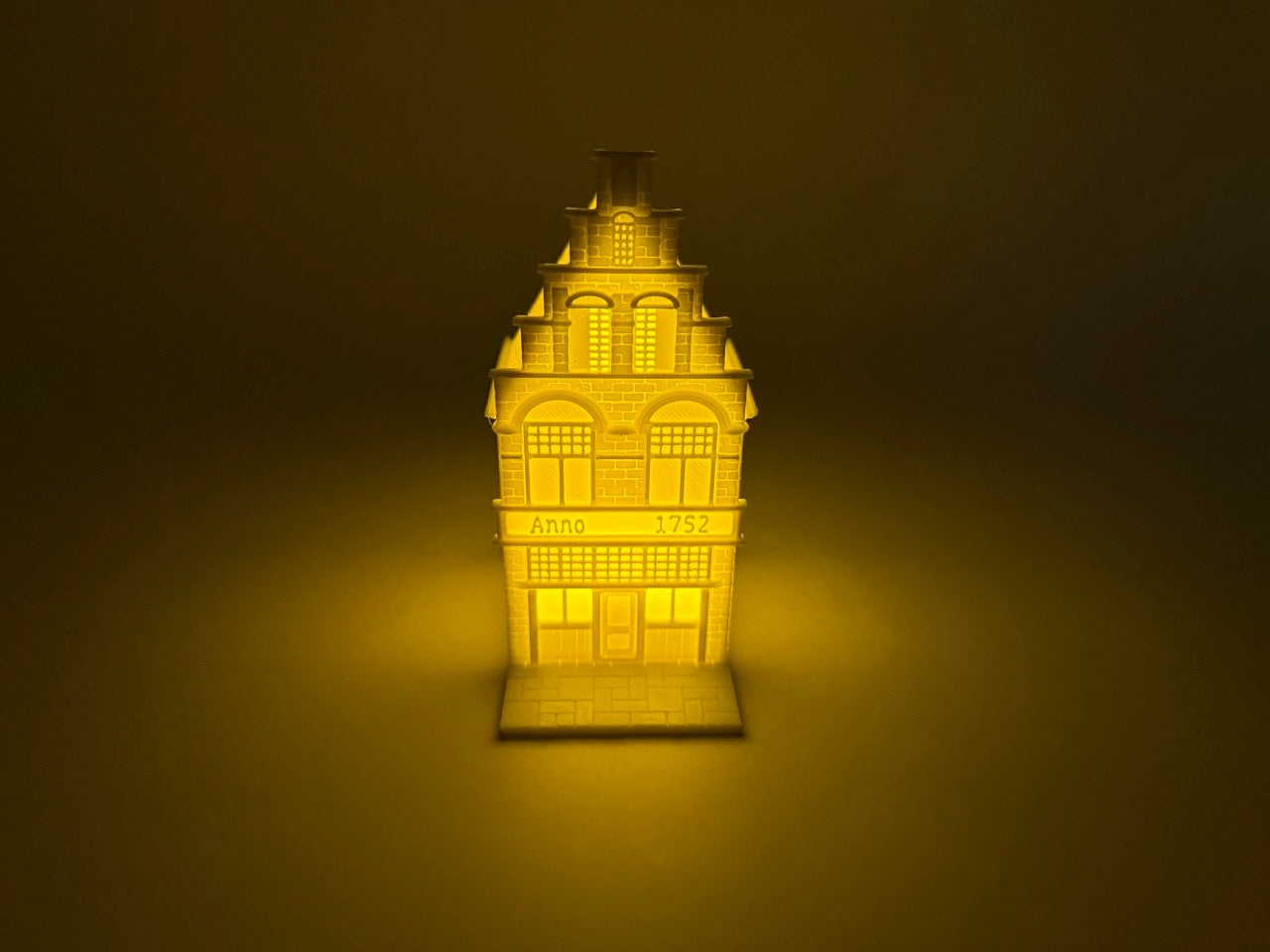 Lanternes de maison de canal - Miniatures hollandaises atmosphériques - Qualité supérieure