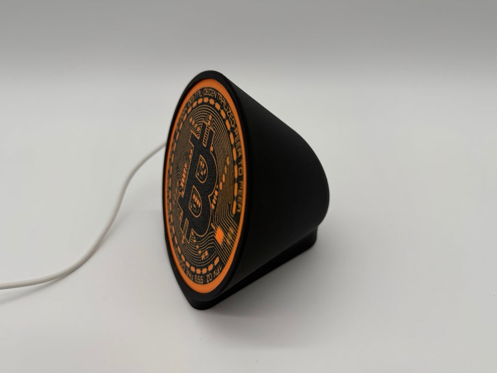 Lampe LED Bitcoin - Eclairage décoratif pour les amateurs de crypto-monnaies - Qualité Premium