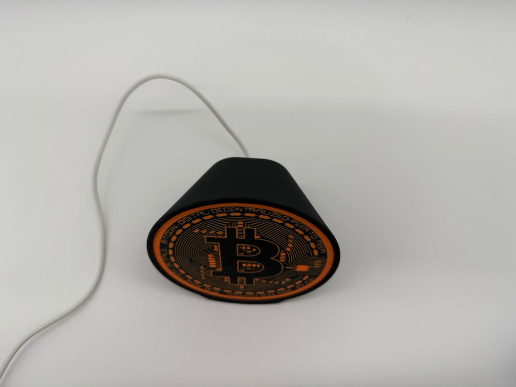 Lampe LED Bitcoin - Eclairage décoratif pour les amateurs de crypto-monnaies - Qualité Premium