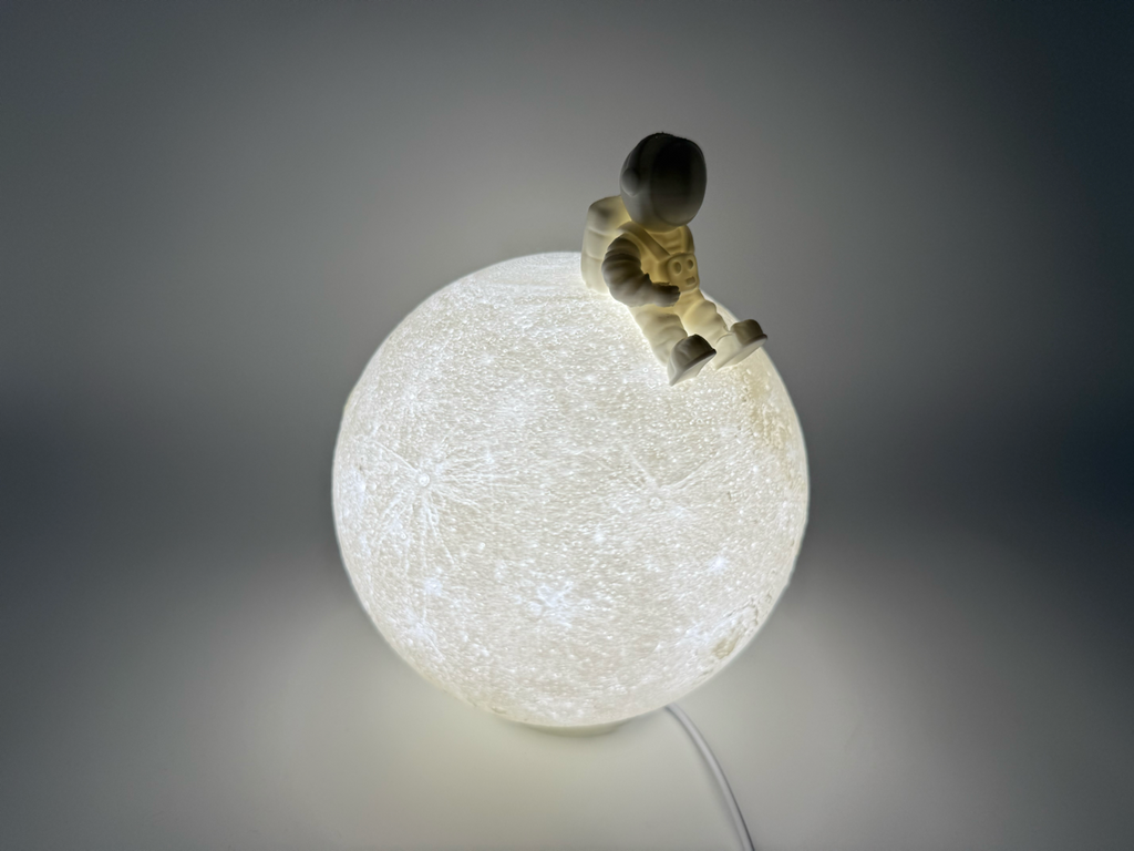 Lampe de lune LED blanche - Qualité supérieure