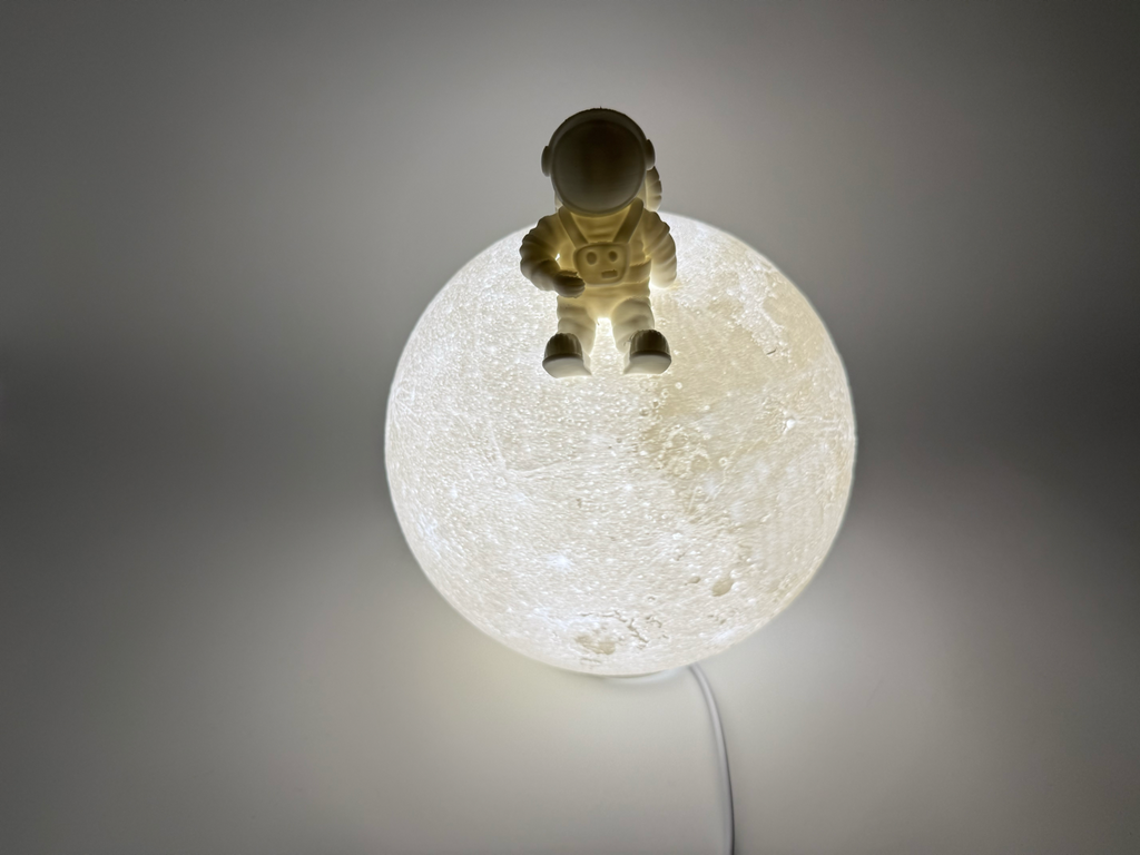 Lampe de lune LED blanche - Qualité supérieure