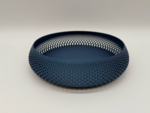 Bol design avec grille géométrique - Moderne et fonctionnel