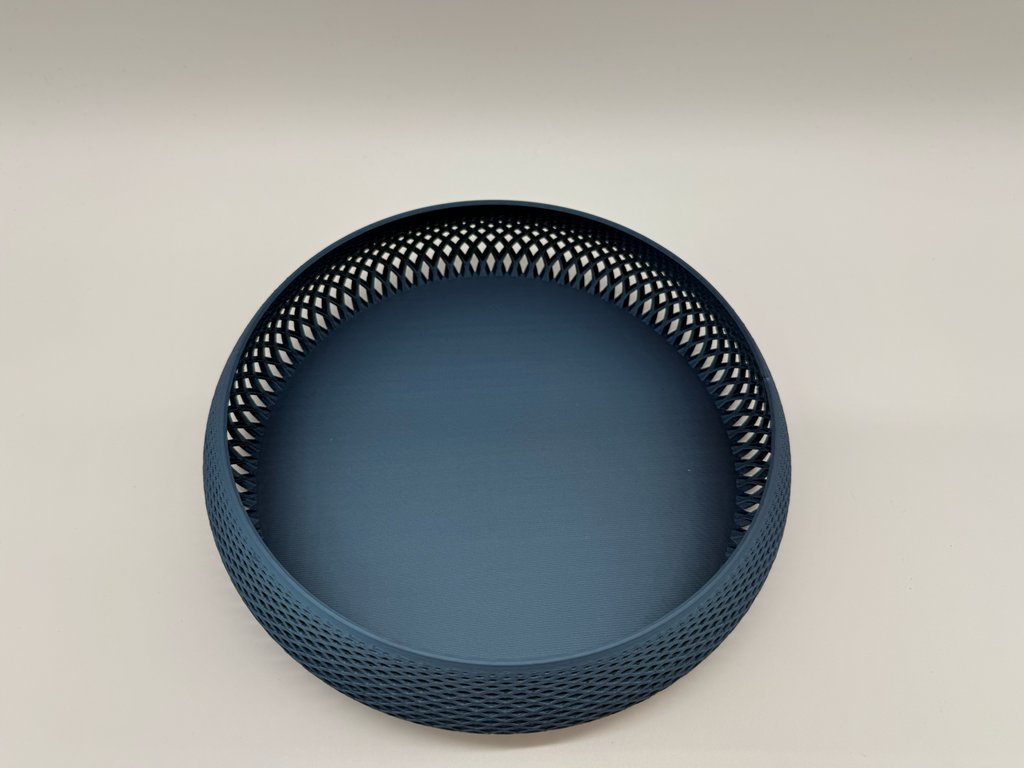 Designskål med geometrisk rutenett - moderne og funksjonell