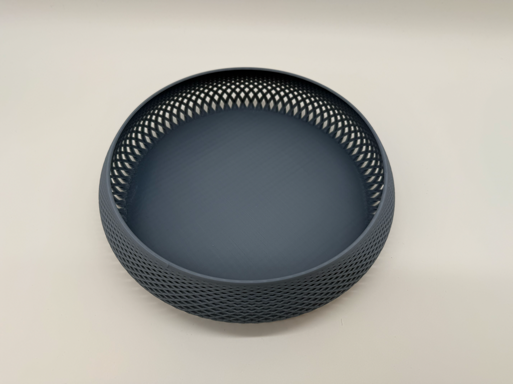 Designskål med geometrisk rutenett - moderne og funksjonell